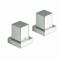 BAIN DOUCHE QUADRI SUR GORGE THERMOSTATIQUE 3 SORTIE CHROME