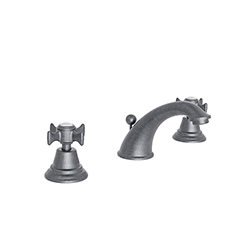 LAVABO CHAMBORD 3 TROUS METAL BROSSE +VIDAGE