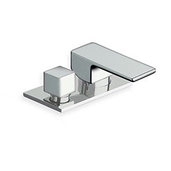 #BAIN DOUCHE QUADRI S SUR GORGE MITIGEUR CHROME***/FIN