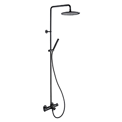 COLONNE BAIN DOUCHE THETA THERMOSTATIQUE BLACKMAT