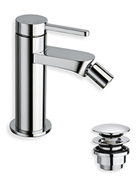 #BIDET UNIC AVEC VIDAGE LAITON UP&DOWN CHROME***FIN