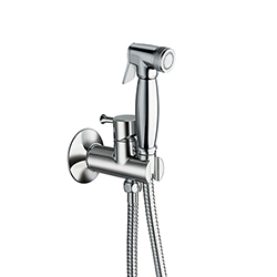 KIT WC MITIGEUR RETRO AVEC FLEXIBLE ET DOUCHETTE A IMPULSION