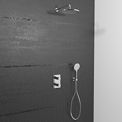 PACK DOUCHE THERMOSTATIQUE OMEGA CHROME