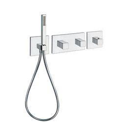 #$FACADE QUADRI HORIZONTAL THERMOSTATIQUE 2 SORTIES + DOUC CHRO** FIN